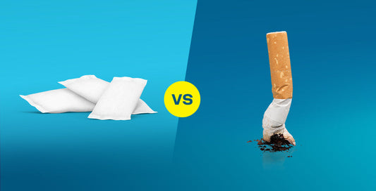 Pouches de nicotina vs fumar cigarillos