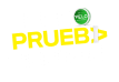 Fondo blanco con las palabras ABRE, PRUEBA y SIENTE en letras grandes y en negrita. PRUEBA está resaltada en amarillo, y un círculo verde con NUEVO está encima de la letra R.